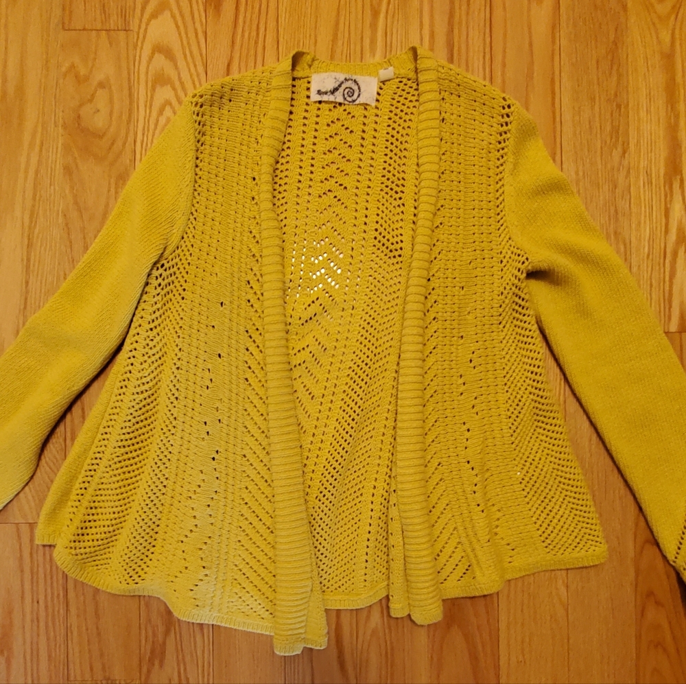 Long Crochet knit Cardigan Sweather